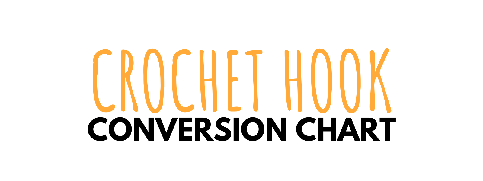 Crochet Hook Conversion Chart. FREE CHART 6/14.  Crochet hook conversion  chart, Crochet hooks, Crochet hook conversion